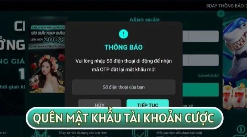 Đăng nhập 3 Trường hợp quên mật khẩu tại Vuabai 9